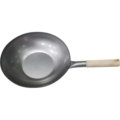 Non Food Oceľová panvica WOK s plochým dnom 30 cm