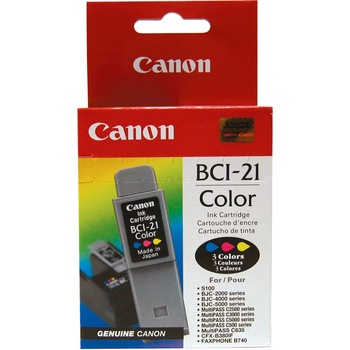 Canon ГЛАВА ЗА CANON S100/BJC 2000/4000/5000 series/MultiPASS C20/30/50/70 - BCI21C (BCI-21C) - Color - BCI-21C - PN 0955A004 (0955A004)