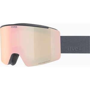 uvex Скиорскa маска UVEX Ignite FM S3 black matt/mirror rose