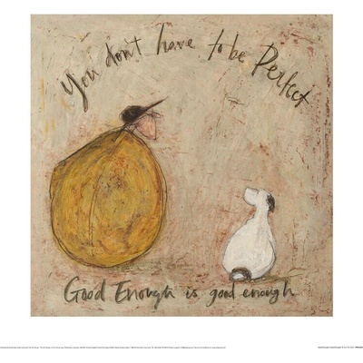 Umelecká tlač Sam Toft - Good Enough Is Good Enough, 40 × 40 cm