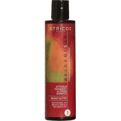 Atricos Milano Welcome Sun After Sun Hair Body Glowing Shampoo 250 ml
