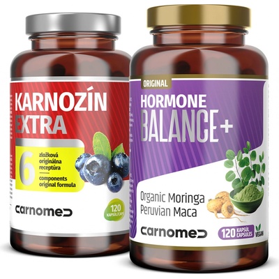 Karnozín EXTRA 120 kapsúl + Hormone Balance 120 kapsúl