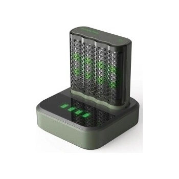 GP M452 Dockingstation nabíjačka na okrúhle akumulátory NiMH micro (AAA), mignon (AA); GPRCKCHM452D440