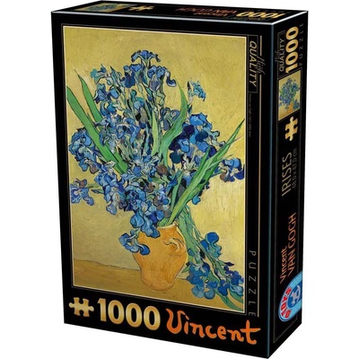 D-Toys - Puzzle Vincent van Gogh: Irises - 1 000 piese