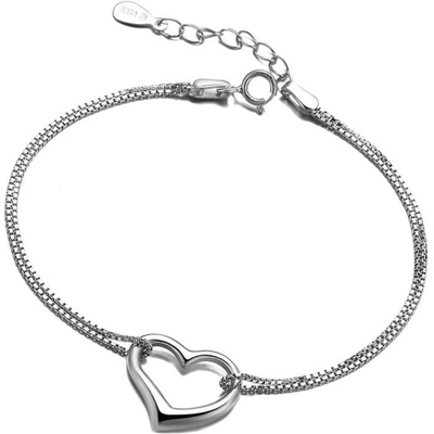 Silenti Jewelry Сребърна гривна "Жар" - Сребърен