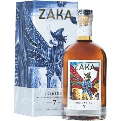 Zaka Zaka Trinidad Rum 42% 0,7 l (karton)