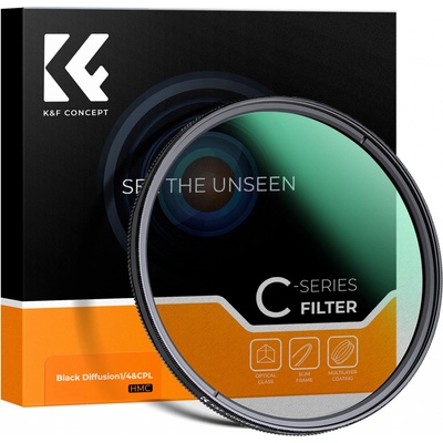 K&F Concept Multi-functional CPL+Black Mist 1/4 77mm