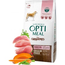 Optimeal Grain free for adult dogs all breeds turkey and veggies 1,5 kg