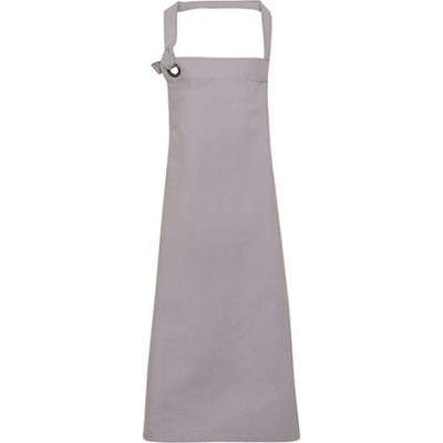 Premier Workwear Pracovná zástera za krk PR130 Silver Pantone 428 72 x 86 cm