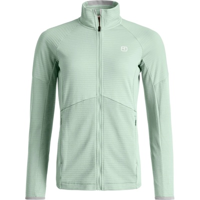 Ortovox Дамско вълнено яке Ortovox Women's Fleece Light Grid Jacket Fleece jumper - Green Acid - размер XS (105-7300-0211)