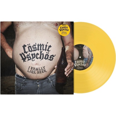 Cosmic Psychos - I Really like Beer (Pale Ale Yellow Coloured) (LP) (4059251704379)