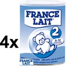 Dojčenské mlieka France Lait 2 4 x 400 g