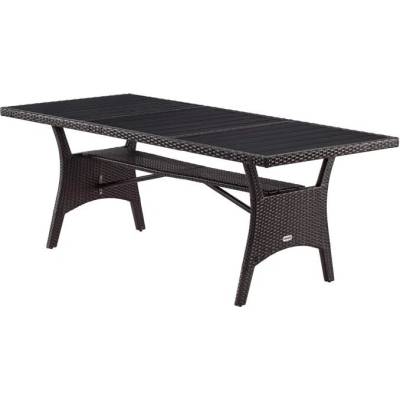 Sconto Záhradný stôl TAKEO 1 hnedá