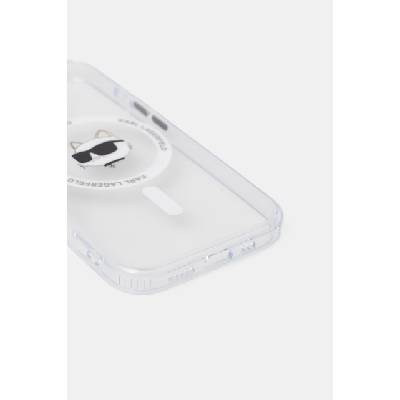 KARL LAGERFELD кейс за телефон iPhone 16 (KLHMP16SHLSCHH)