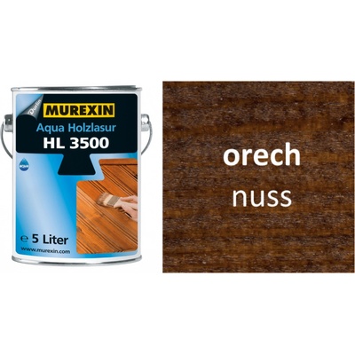 MUREXIN lazúra na drevo Aqua HL 3500, orech (5 l)