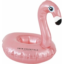 Swim Essentials Nafukovací držiak na pohár Plameniak rosegold