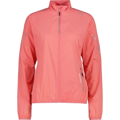 CMP Дамско ветрозащитно яке за колоездене CMP Women's Jacket Reflective Cycling jacket - Coral - размер 40 (EU) (151-0843-0114)