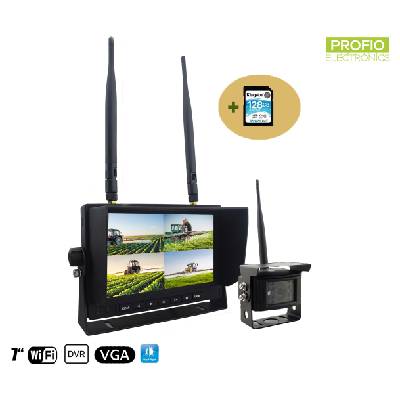 Couvací kamera s monitorem - 1x kamera + 7 