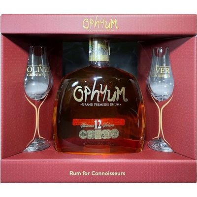 Ophyum 12 Sistema Solera 40% 0,7 l (dárkové balení 2 sklenice)