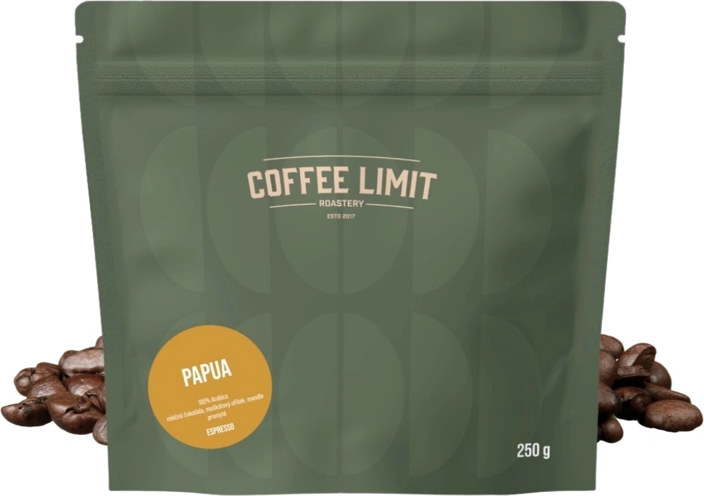 COFFEE LIMIT Папуа Арабика - Кафе на зърна 250 г