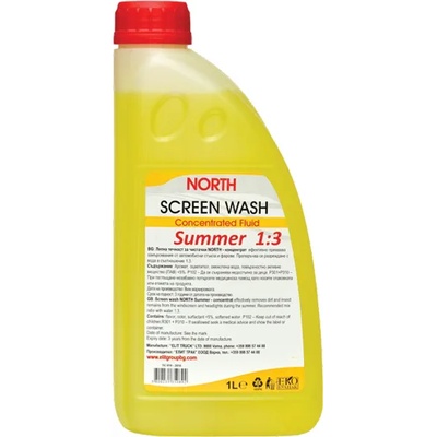 ТЕЧНОСТ ЗА ЧИСТАЧКИ ЛЯТНА 1л КОНЦЕНТРАТ 1/3 north