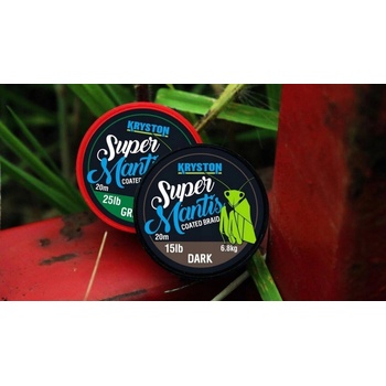 Kryston šnúra Super Mantis 15lb 20m Dark
