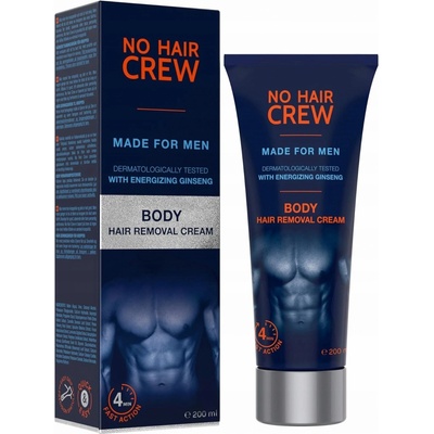 No Hair Crew depilační krém pro muže 200 ml – Zboží Dáma