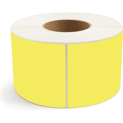 CDRmarket Самозалепващи етикети 32x20 mm, 2000компютри жълт термо, роля (ETRL-32x20-Y-T)