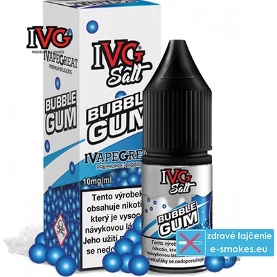 IVG Salt Bubblegum 10 ml 10 mg