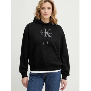 Calvin Klein Суитшърт ls monologo french terry po ho - sportdepot - 130,06 лв