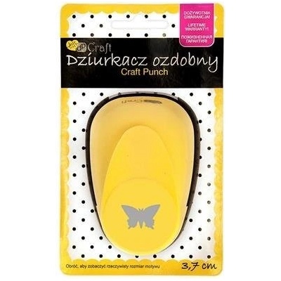 dpCraft Dekorační děrovačka 3,7 cm – motýl 2 (JCDZ-115-038)
