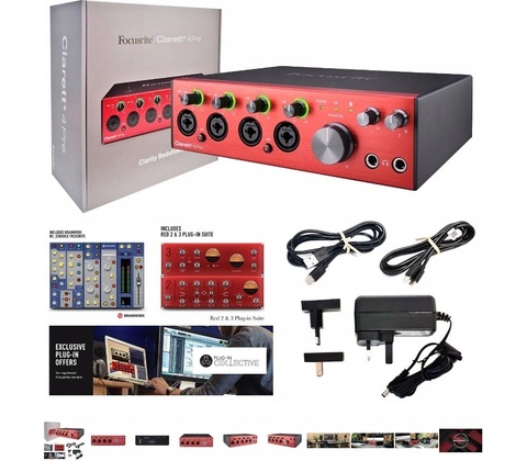 Focusrite Clarett+ 4Pre