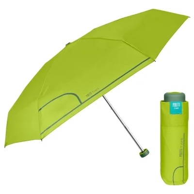 Дамски неавтоматичен мини чадър Perletti Time 26295, Зелен