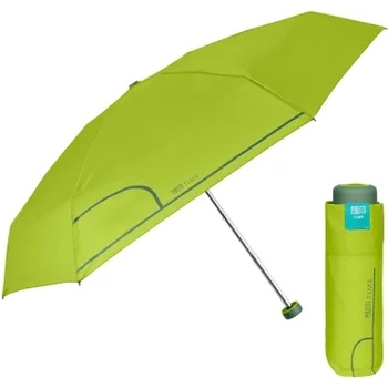 Дамски неавтоматичен мини чадър Perletti Time 26295, Зелен