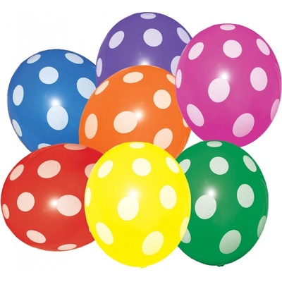 Alvarak Balónky s puntíky barevné