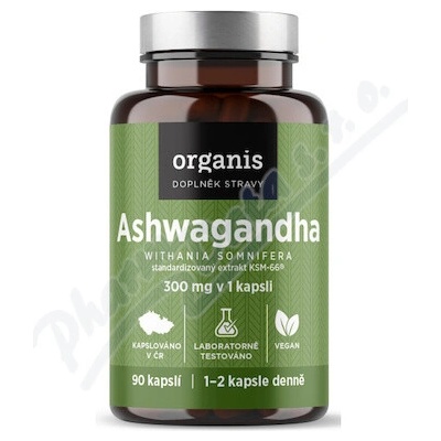 Organis Ashwagandha 300mg 90 kapsúl
