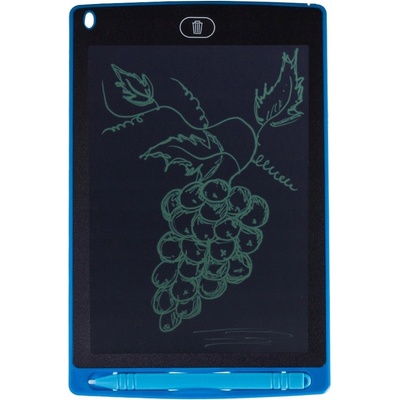Kruzzel 22454 Grafická tabuľka na kreslenie so stylusom 8,5" čierna