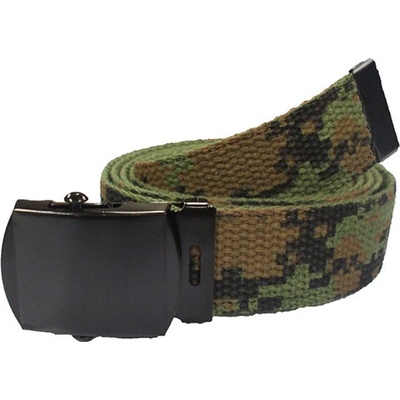 Opasok Rothco s čiernou prackou Digital woodland Marpat