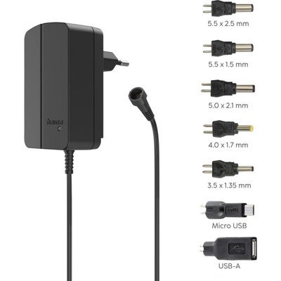 Hama Универсално мрежово захранване HAMA, 18W 12V 1500mA 7 адаптера - 223615 (HAMA-223615)