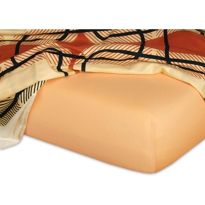 Dadka prostěradlo jersey okrové 200x220x20