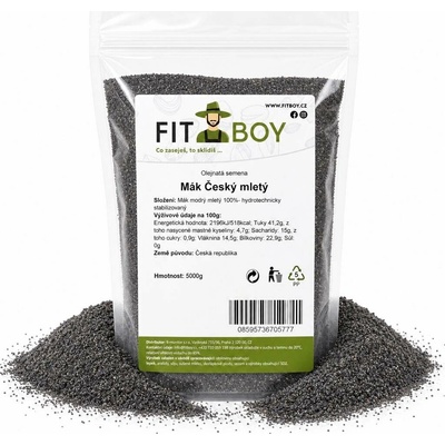 FITBOY Mák Český mletý 5000 g