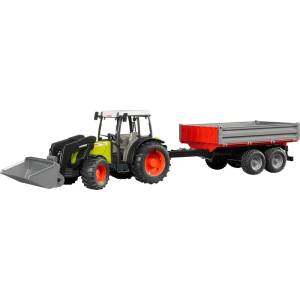 BRUDER Bruder Claas Nectis 267 F модел трактор с кофа и ремарке (02112)