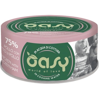 Oasy More Love Chicken with Ham 70 g