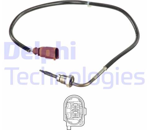 DELPHI Čidlo teploty výfukových plynů DF TS30154