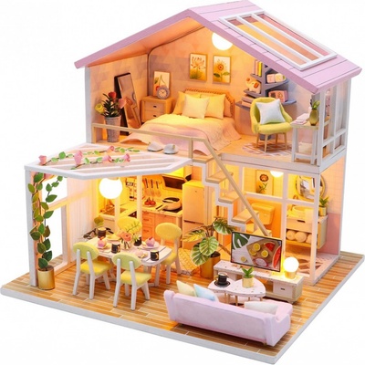 Dvěděti miniatura domečku Dům klidných chvil 2DM2001 – Zboží Dáma