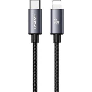 USAMS IPAD / IPAD 2 / IPAD 3rd Gen USAMS U91 кабел за данни Type-C - Lightning, 100cm, BEAUTY GREEN SJ770USB01 (SJ770USB01)
