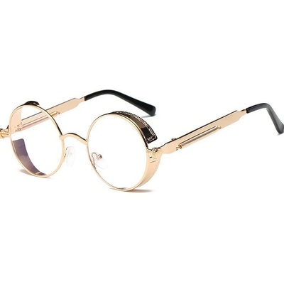 Retro okrúhle Steampunk Zlaté