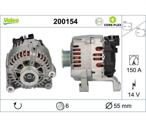 Alternátor VALEO 200154