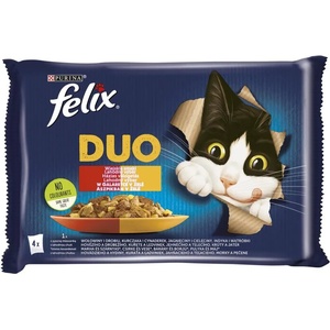 FELIX Duo Homemade Selection in aspic 4x85 g