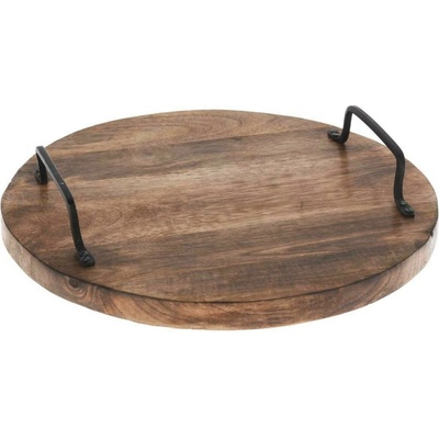 Excellent Houseware Drevený servírovací podnos Elle fi 30 cm